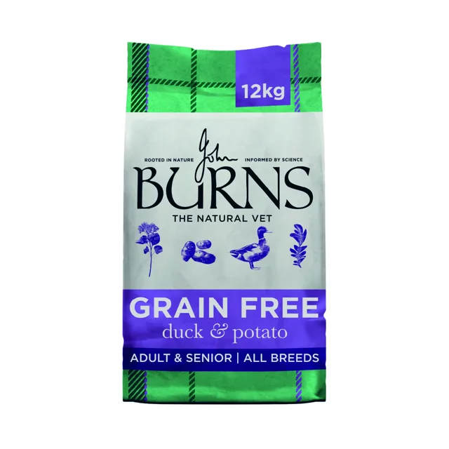 Burns Adult & Senior Sensitive Duck & Potato - 12 kg