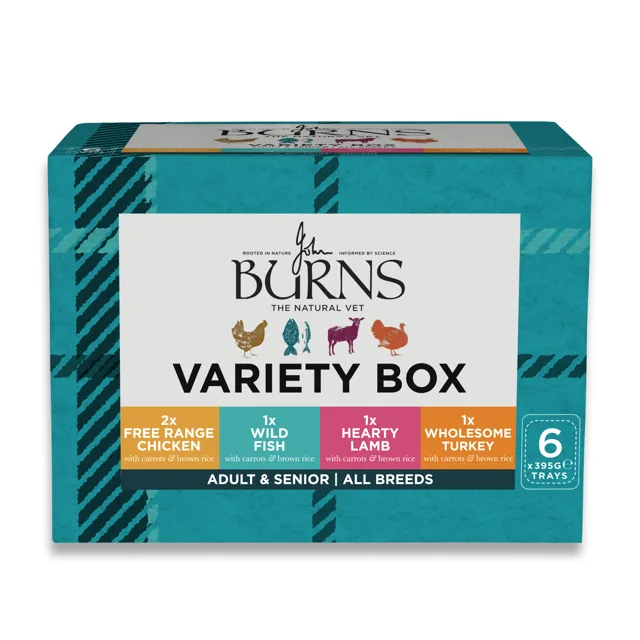 Burns Dog Variety Box (4 příchutě) - Míchané balení (4 varianty)