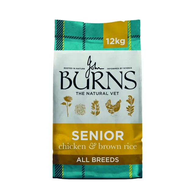 Burns Original Senior+ kuřecí s hnědou rýží - 12kg