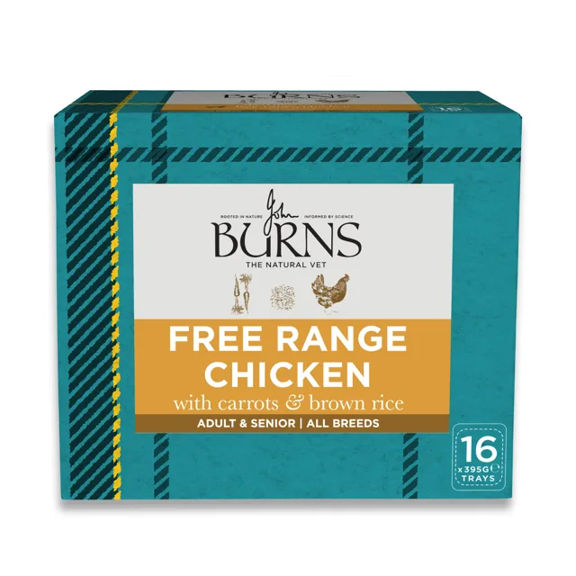 Burns vlhké krmivo pro psy 16 x 395 g - Kuřecí