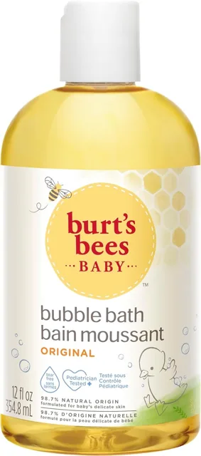 Burt's Bees Dětská jemná perličková koupel 354,8ml