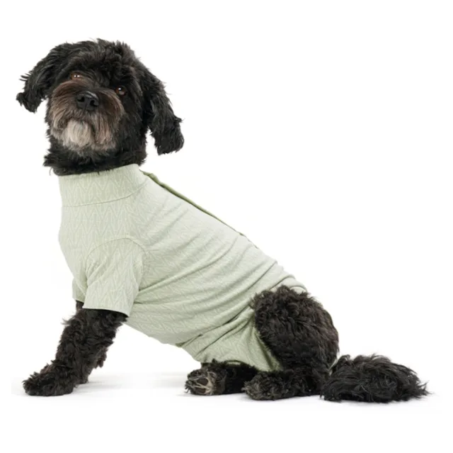 BUSTER Body Suit Step'n Go Dog Obleček pro psy zelený, Velikost: M