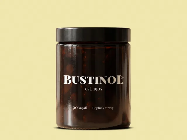Bustinol  bylinný extrakt - 90 kapslí