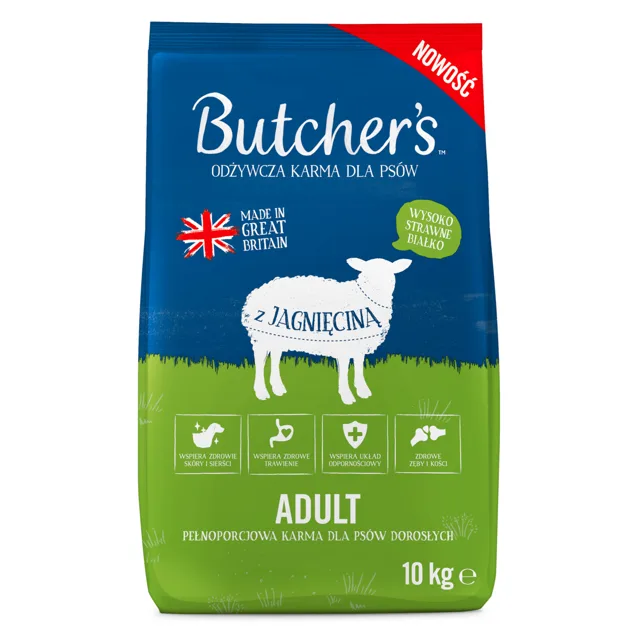 Butcher's Adult s jehněčím - 10 kg