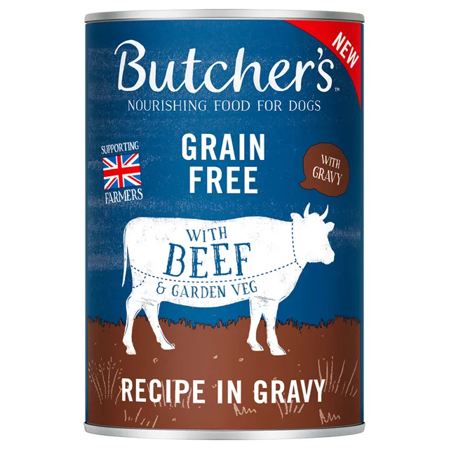 Butcher's Original bez obilovin pro psy 48 × 400 g - výhodné balení - paštika s bachorem