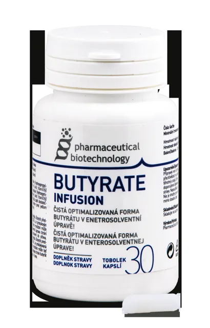 Butyrate Infusion 30 kapslí (Čistá forma butyrátu)