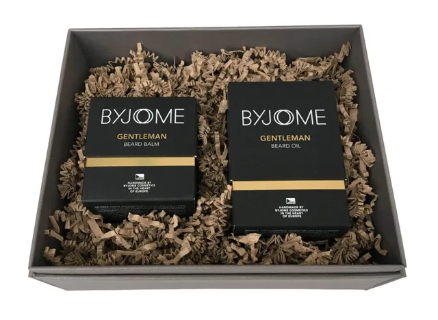 Byjome Gentleman olej na vousy 30 ml + balzám na vousy 50 ml dárková sada