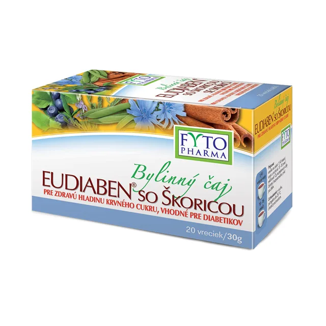 Byl.čaj se skořicí EUDIABEN 20x1.5g Fytopharma