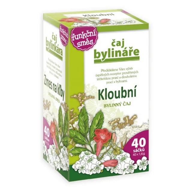 BYLINÁŘ Kloubní bylinný čaj 40 sáčků