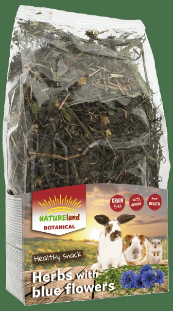 Bylinky Nature Land Botanical s modrými květy 100g