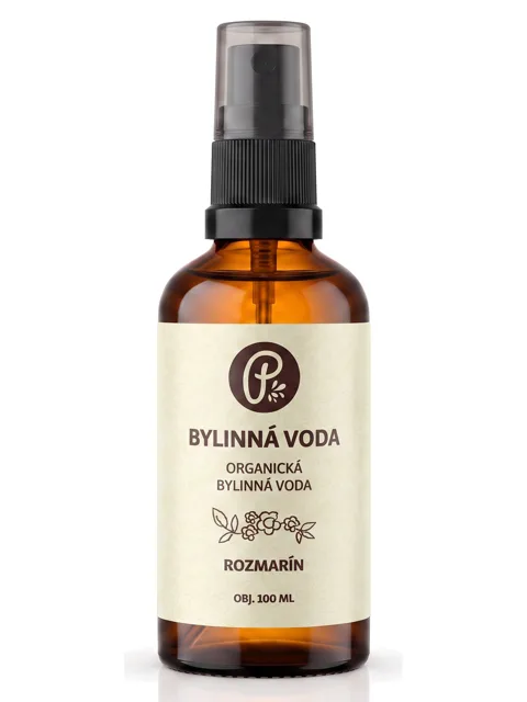 Bylinná organická voda Rozmarýn 100ml