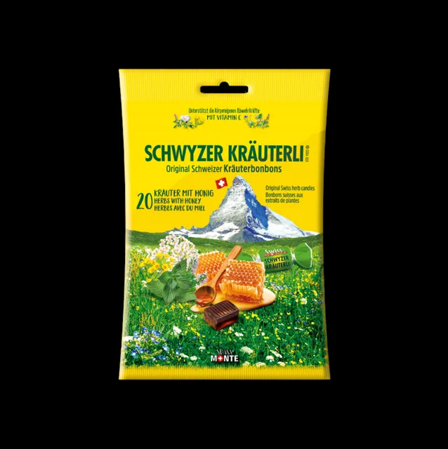 Bylinné bonbony – bylinky s medem 75 g – Green idea