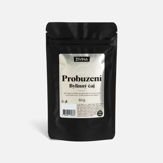 Bylinný čaj Probuzení 50 g  pro energetický start dne
