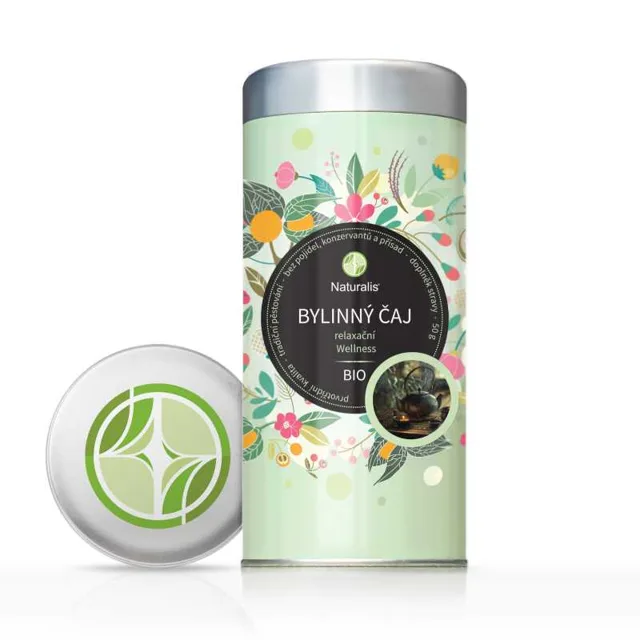 Bylinný čaj relaxační (Wellness) Naturalis BIO - 50 g