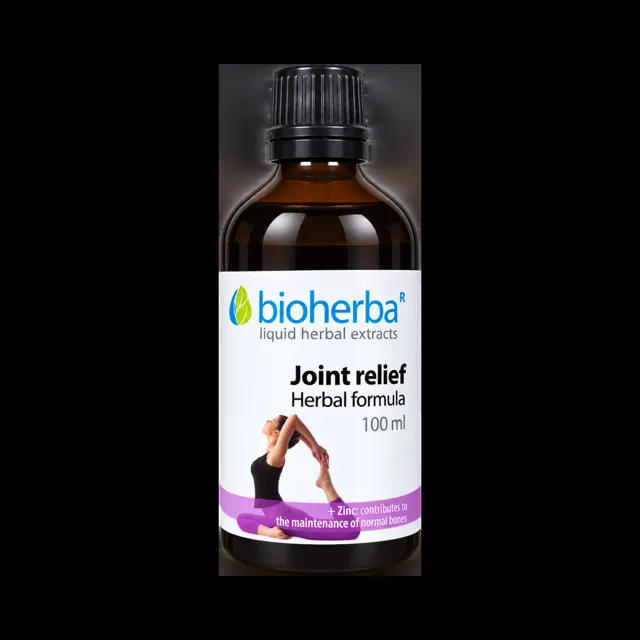 Bylinný komplex na klouby Joint Relief – 100 ml – Bioherba