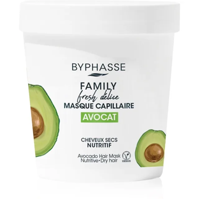 BYPHASSE Avocat maska na vlasy 250 ml