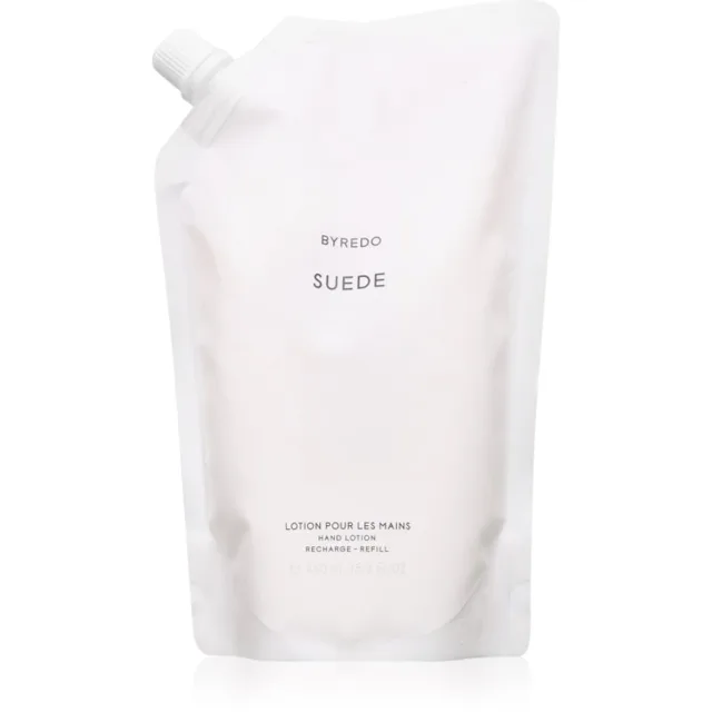 BYREDO Suede mléko na ruce – náhradní náplň 450 ml