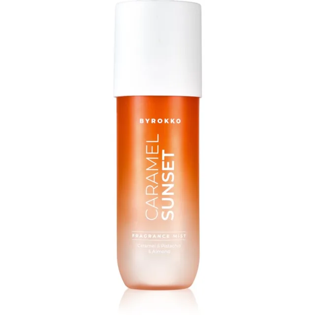 BYROKKO Caramel Sunset parfémovaný tělový sprej pro ženy 150 ml