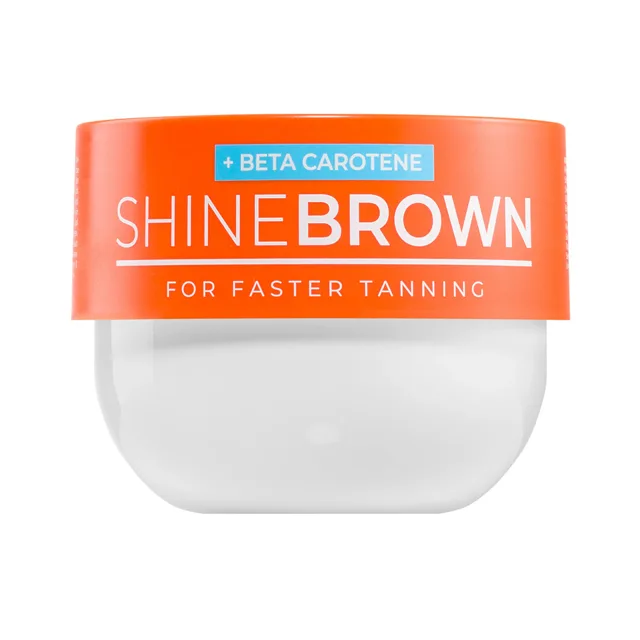 BYROKKO urychlovač opálení – Shine brown beta Carotene cream, 200 ml