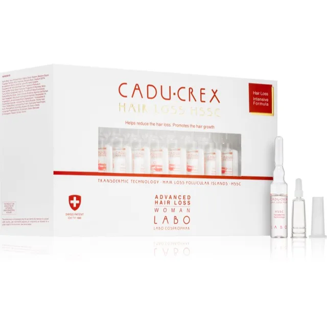 CADU-CREX Hair Loss HSSC Advanced Hair Loss vlasová kúra pro ženy proti pokročilému vypadávání vlasů 40x3.5 ml