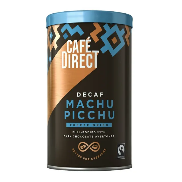 Cafédirect Machu Picchu instantní káva bez kofeinu, 100 g