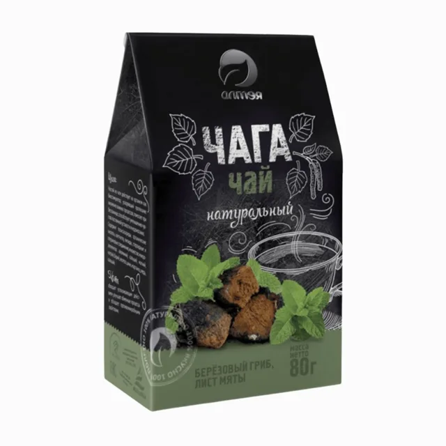 Čaga čaj s mátou peprnou - 80 g - Alteya
