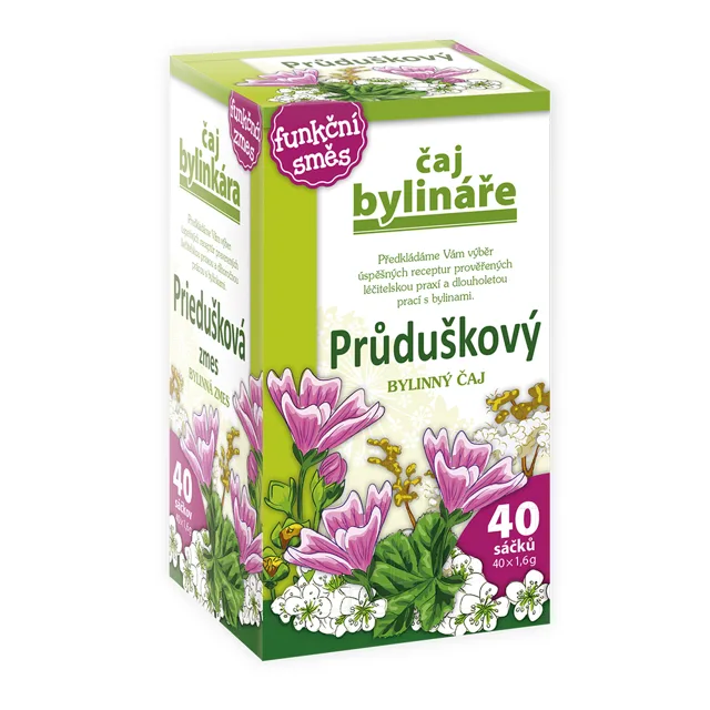 Čaj Bylináře Průduškový 40x1.6g