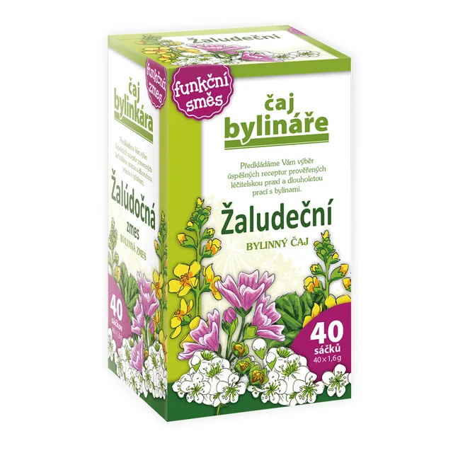 Čaj Bylináře Žaludeční 40x1.6g