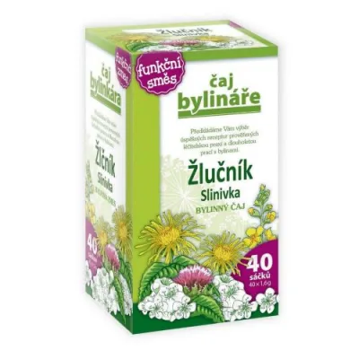 Čaj Bylináře Žlučník+slinivka 40x1.6g