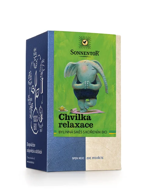 Čaj Chvilka relaxace BIO 18x1g porc.