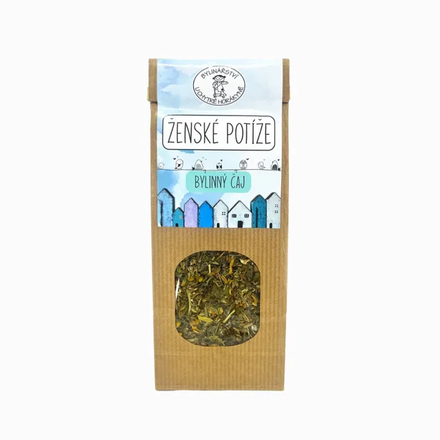 Čaj na ženské potíže (menstruace, hormony) - 50 g - Bylinářství U Chytré horákyně