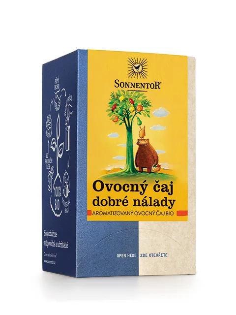 Čaj Ovocný čaj dobré nálady BIO 18x2,5g porc.