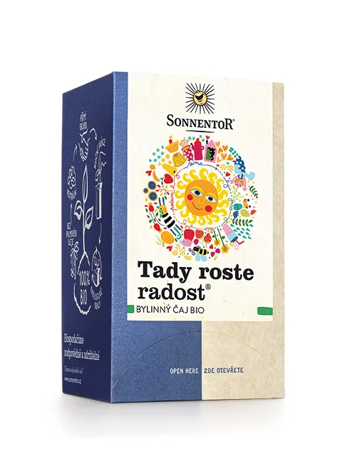 Čaj Tady roste radost BIO 18x1,5g porc.