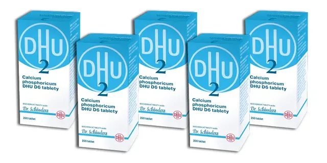 CALCIUM PHOSPHORICUM DHU D6 5 x 200 tablet