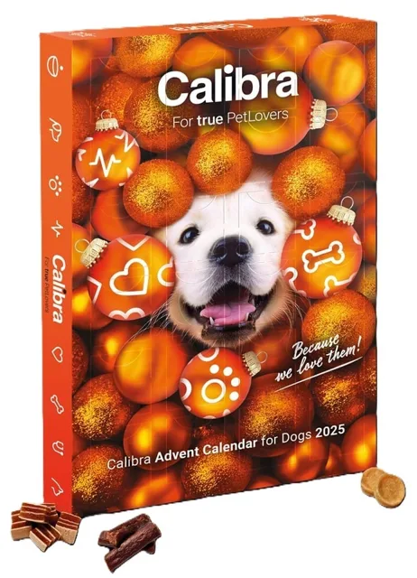CALIBRA Adventní kalendář s masovými pamlsky