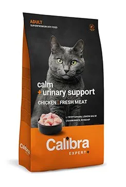 Calibra Cat Expert  Adult Calm & Urinary Support 400g