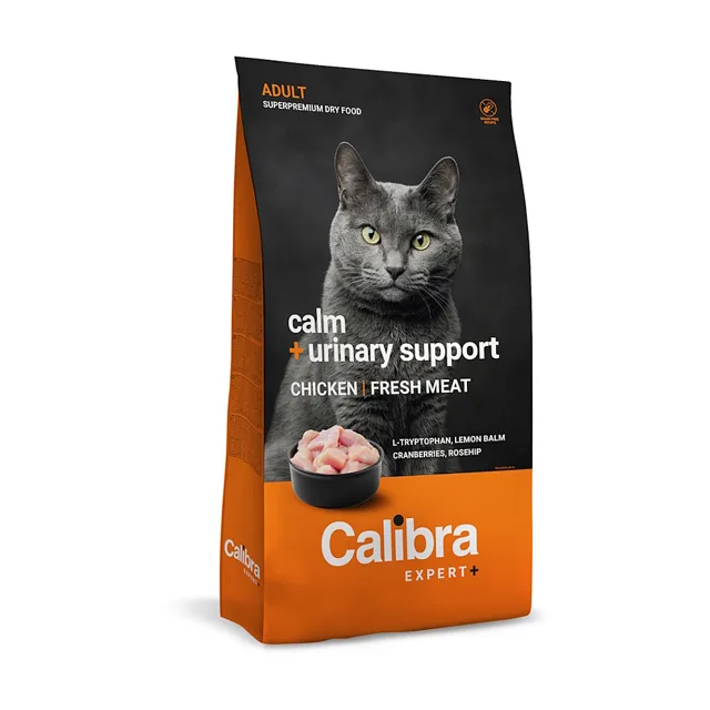CALIBRA Cat expert+ adult calm & urinary support granule 400 g