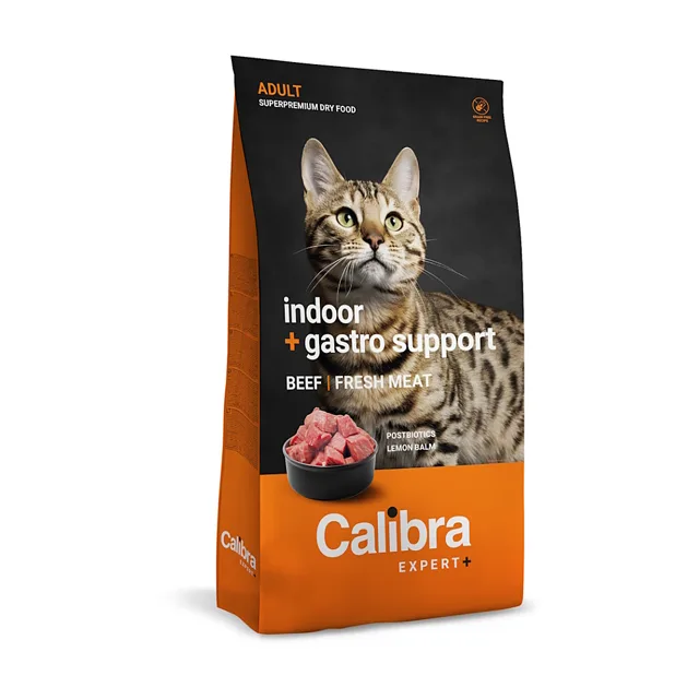 CALIBRA Cat expert+ adult indoor & gastro support granule 400 g