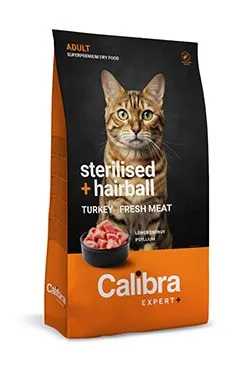 Calibra Cat Expert  Adult Sterilised & Hairball 1,5kg