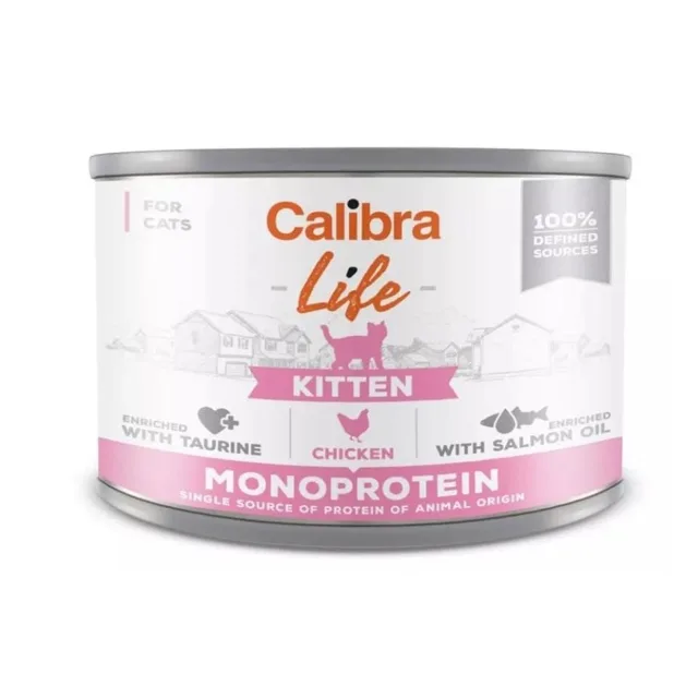 CALIBRA Cat Life Kitten Chicken 200g