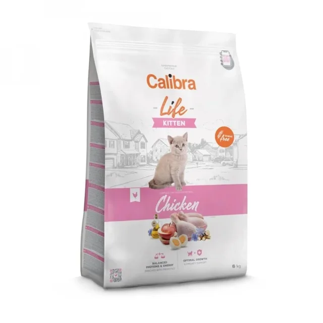 CALIBRA Cat Life Kitten Chicken 6 kg pro koťata s kuřetem