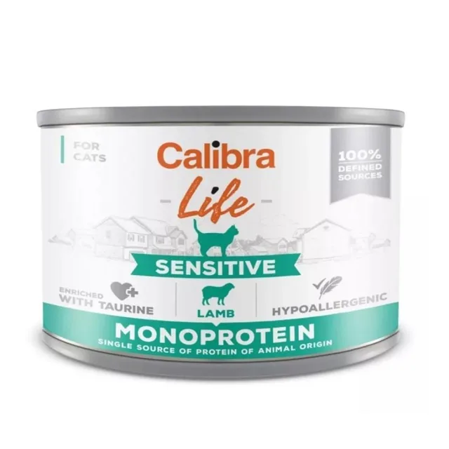 CALIBRA Cat Life Sensitive Lamb 200 g