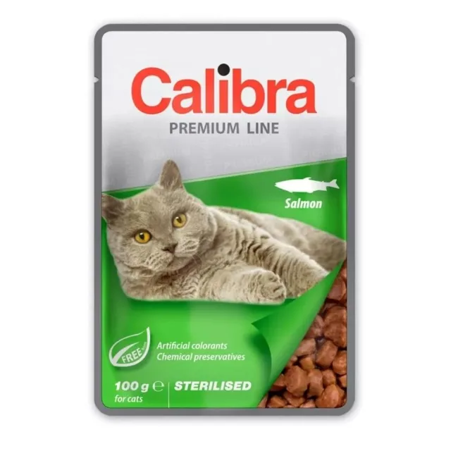 CALIBRA Cat Premium Line Sterilised Salmon 100 g