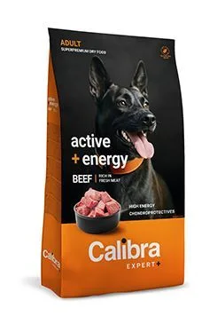 Calibra Dog Expert Adult Active&energy Beef 100g