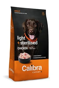 Calibra Dog Expert  Adult Light & Steril. Chicken 2kg
