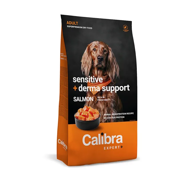 CALIBRA Dog expert+ adult sensitive & derma support granule 750 g