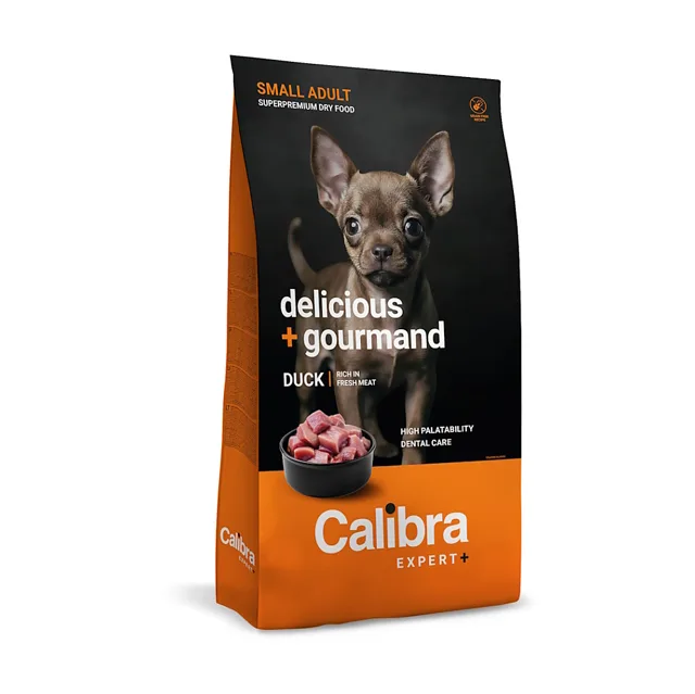CALIBRA Dog  expert+ adult small delicious & gourm granule 400 g