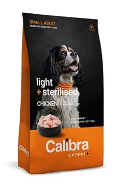 Calibra Dog Expert  Adult Small Light&ster Chick1,5kg