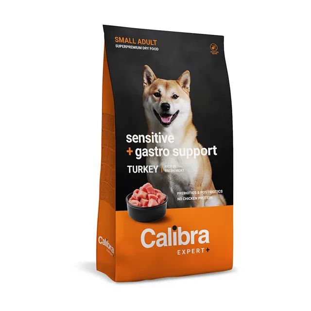 CALIBRA Dog expert+ adult small sensitive & gastro granule 400 g