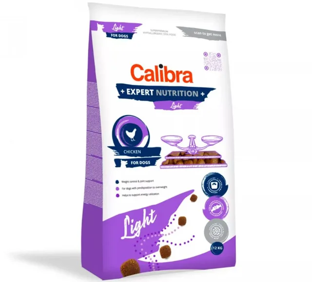 Calibra Dog Expert Nutrition Light 12 kg | Granule pro psy | P57064
